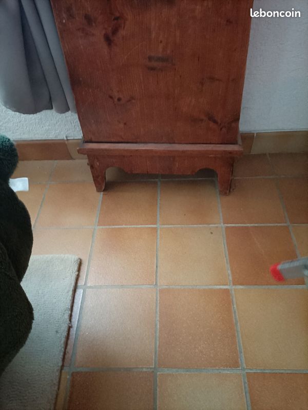 Horloge ancienne en bois (image 5)