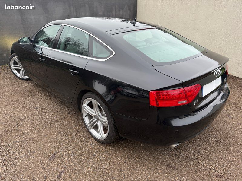 Audi A5 Sportback Quattro Phase II Ambition Luxe S-Tronic 3L TDI 245cv 11/2011 Xénon Gps Bluetooth Radar (image 3)