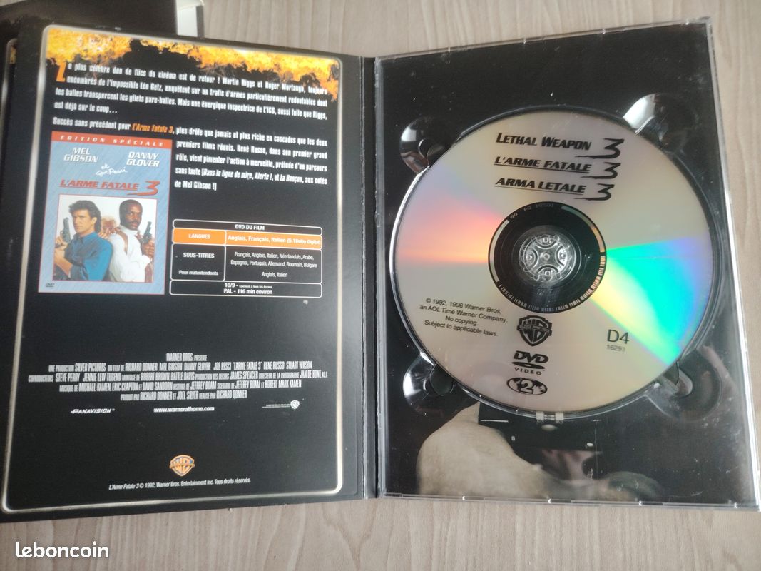L'arme fatale integrale en DVD 4 films (image 4)