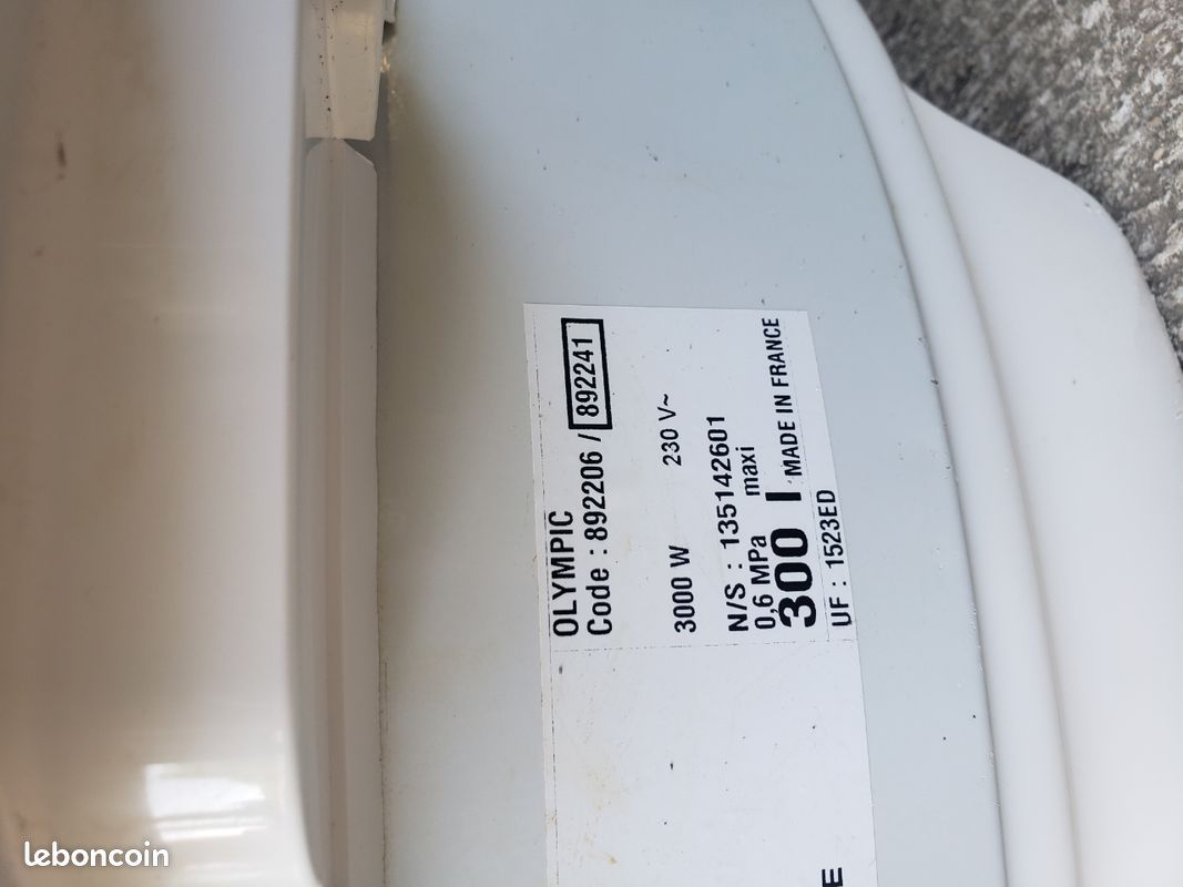 Chauffe eau 300L (image 3)