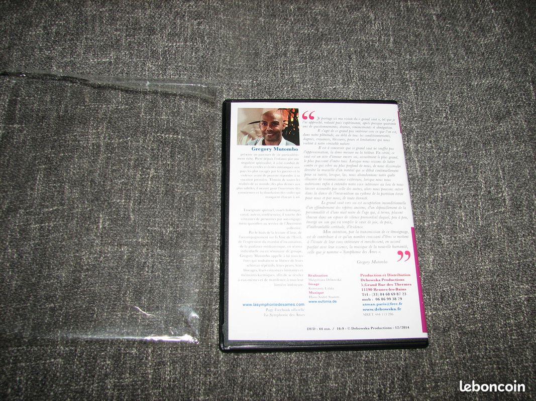 DVD La symphonie des âmes par Gregory Mutombo (image 4)