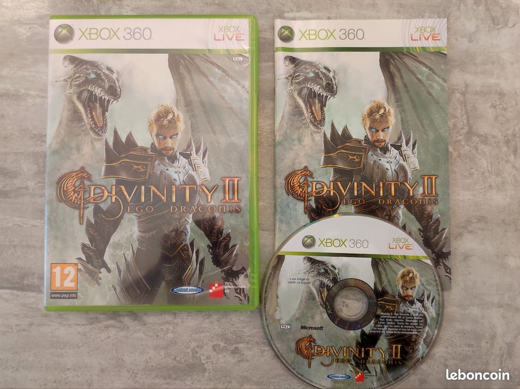 Jeu Divinity II Ego Draconis – Microsoft Xbox 360 PAL – Très Bon état – FR