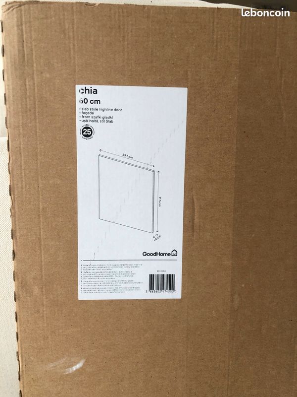 2 portes de placard Chia Castorama (image 4)
