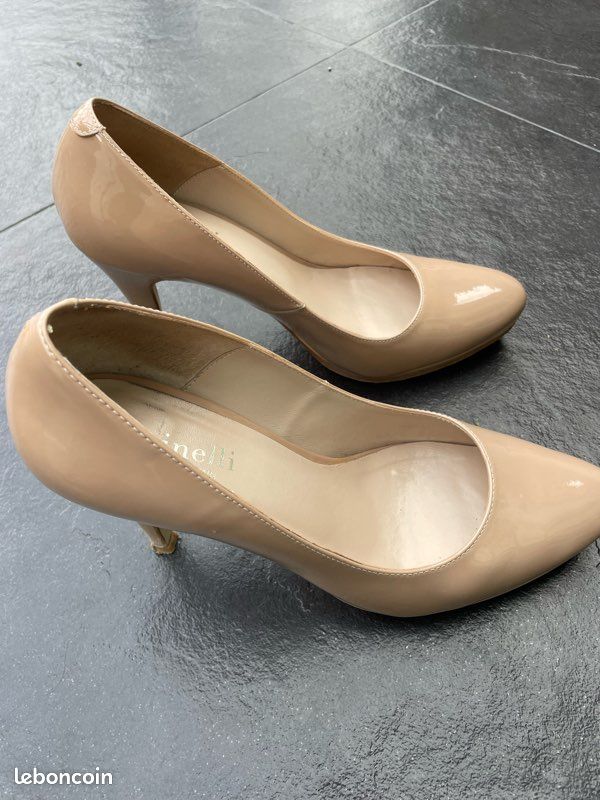 Shoe Escarpin Femme Minelli Escarpins Bleu Roi Escarpins Minelli - Main Image