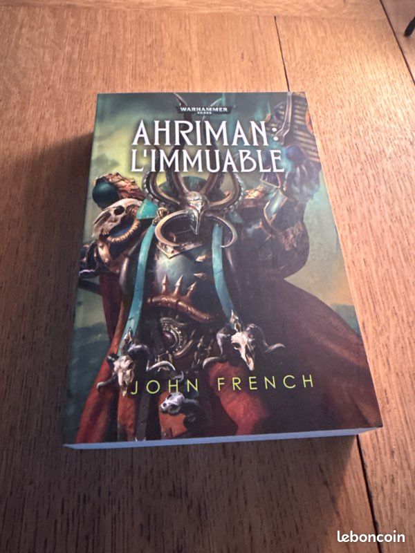 Roman Warhammer 40k Ahriman L'Immuable Games Workshop Français