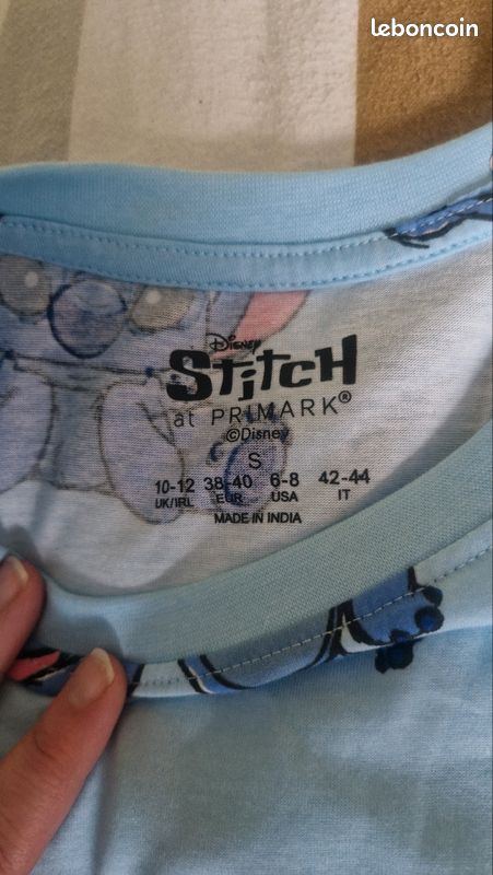 Chemise de nuit stitch neuf taille S (image 2)