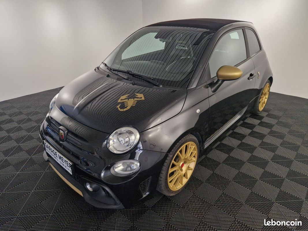 500 abarth 595 cabriolet 1.4 turbo 165ch scorpioneoro bva (image 1)
