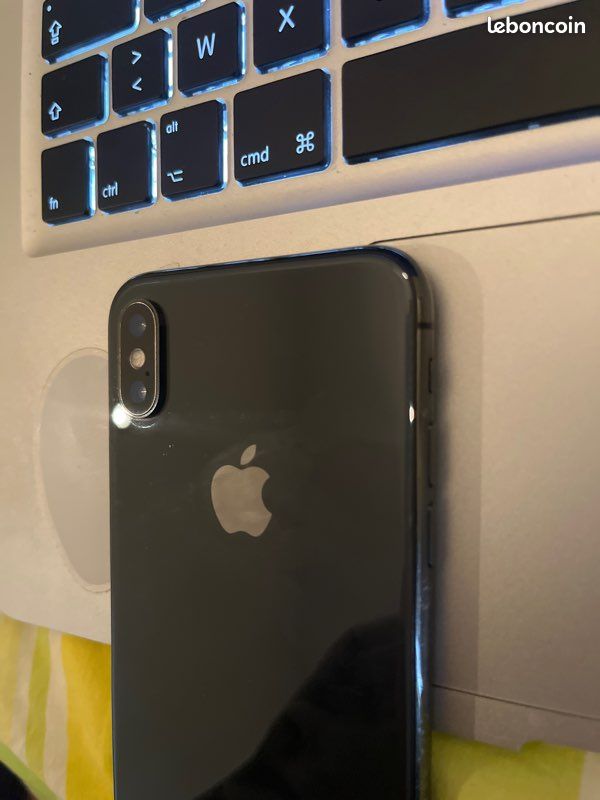 Iphone X noir 64 go (+ son chargeur Apple) (image 4)