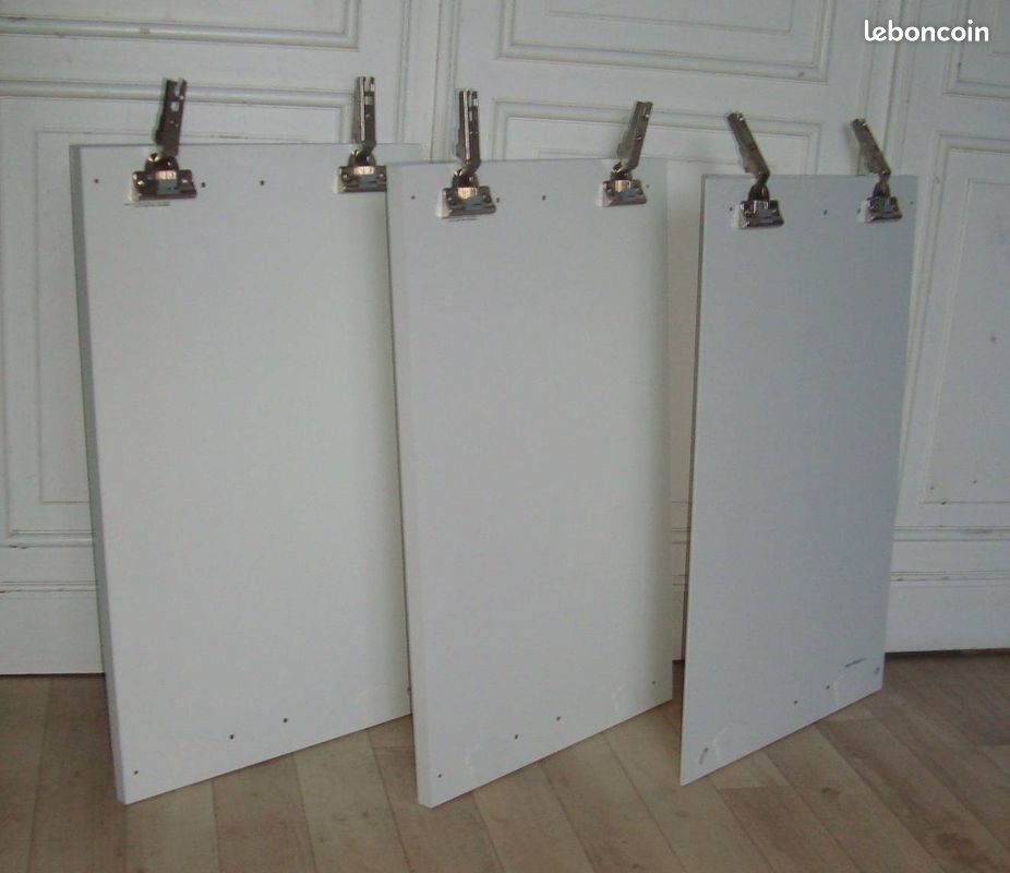 Porte façade VÄSTERVIKEN blanc brillant 60x38 cm (image 2)