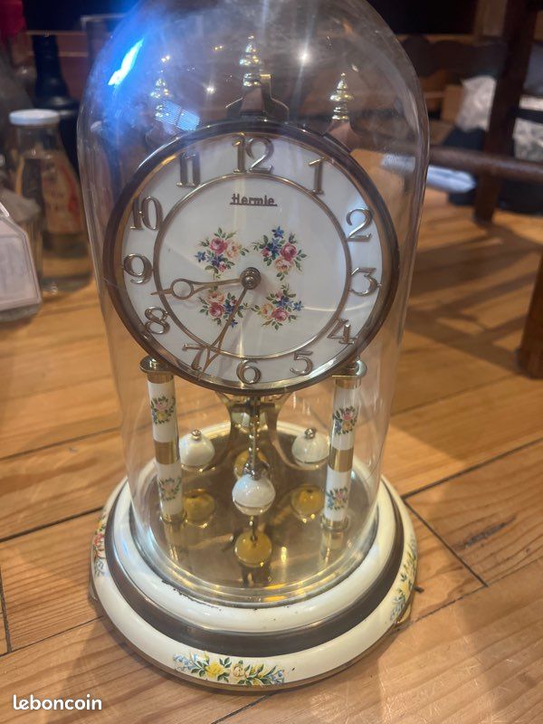 Horloge vintage antique Hermle de table (image 1)