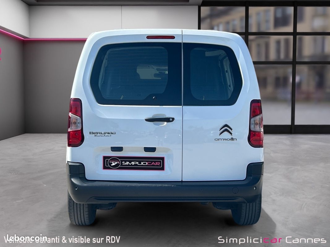 CITROEN BERLINGO III TAILLE M 1000KG BLUEHDI 100 S&S CLUB 3PL 102Ch Garantie 12 mois (image 6)