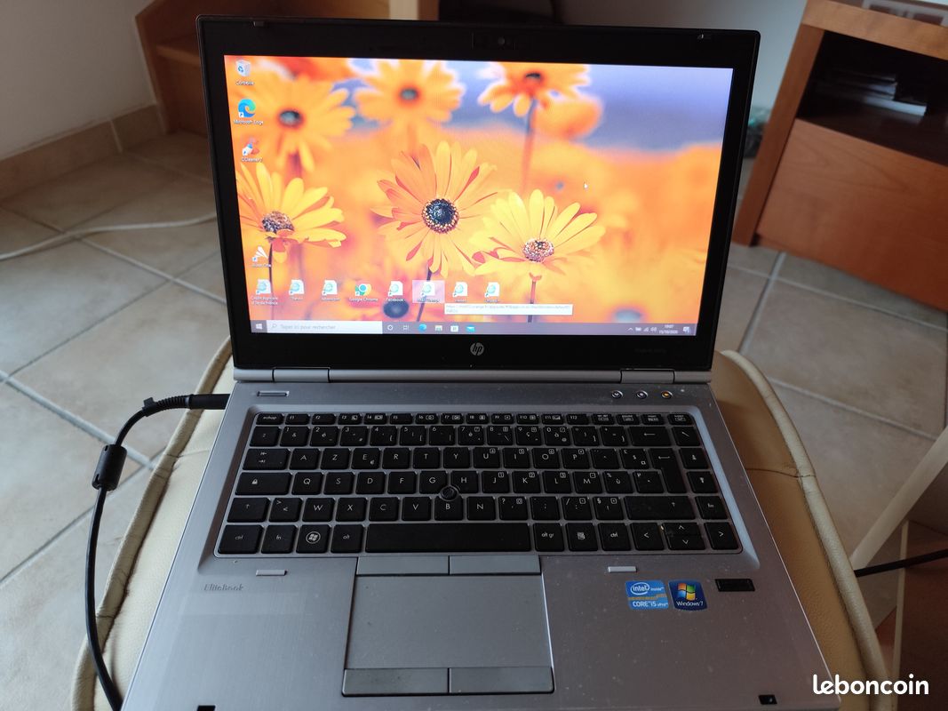 Pc portable elite book 8460P plus chargeur (image 1)