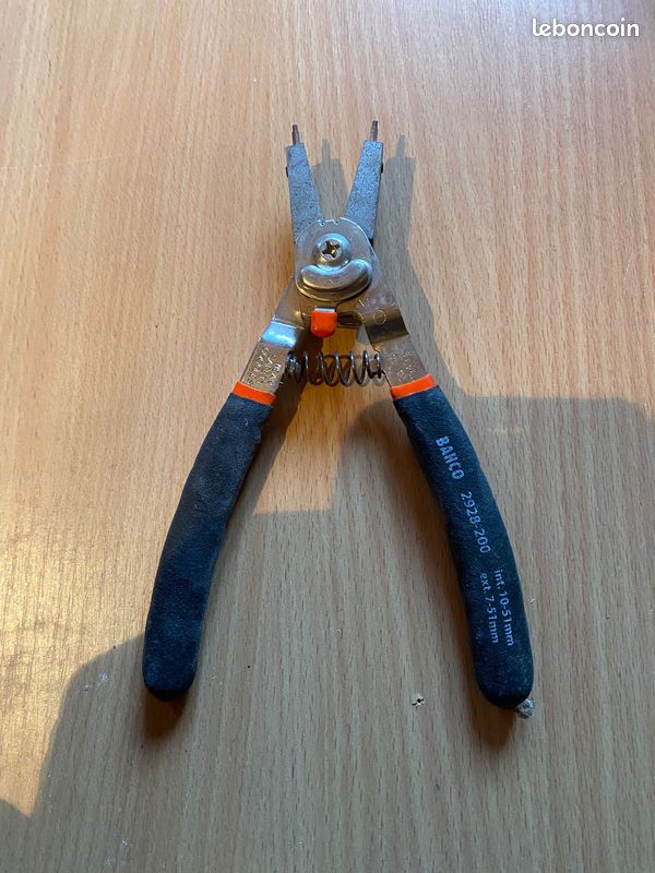 Pince Multifonction Bahco 200 Mm - Coupe Et Prise Puissante, Poignées Ergo Confort