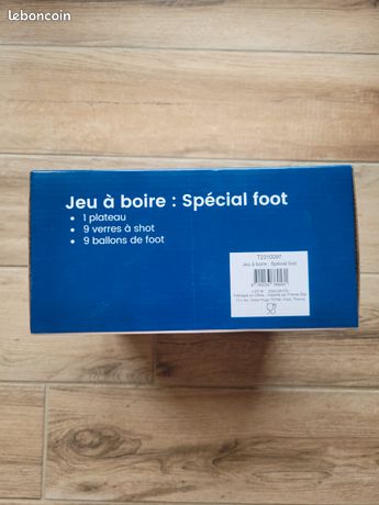 Jeu à Boire Football jeu alcool 6 ballons de foot et 2 shot - Jeux d'ambiance - Achat & prix