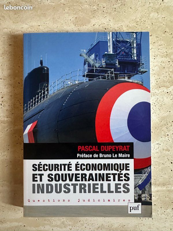 Livre neuf - SÉCURITÉ ÉCONOMIQUE ET SOUVERAINETES INDUSTRIELLES (image 1)
