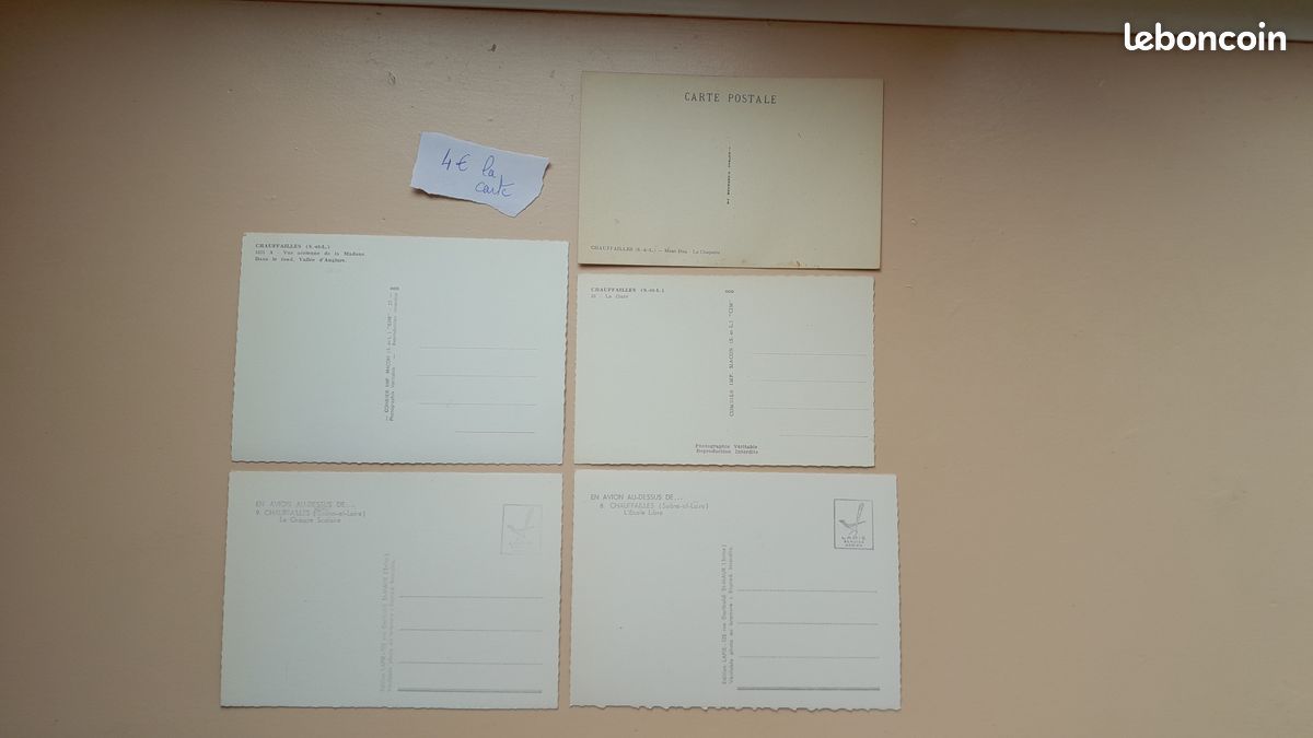Cartes postale Chauffailles (71) (image 4)