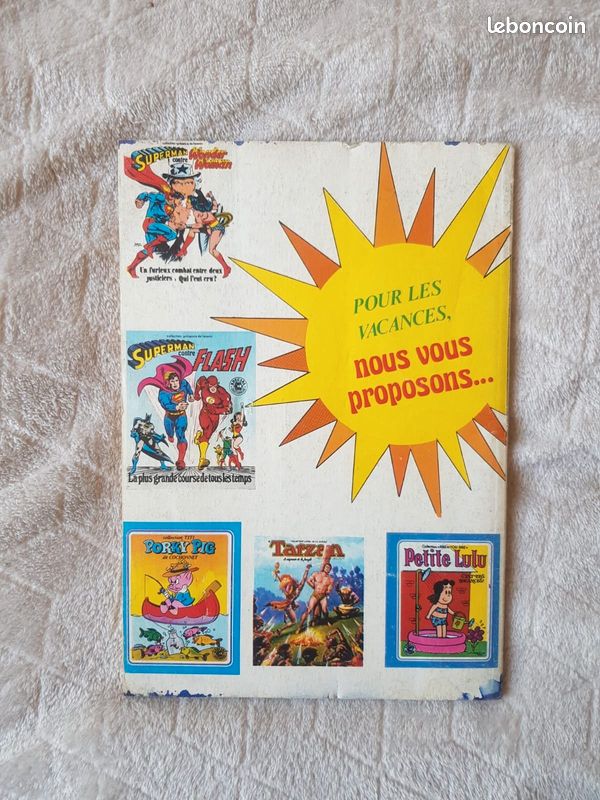 Bandes Dessinées Superman Géant N 3 Trimestriel Sagédition DC Comics Marvel 1979 BD (image 2)