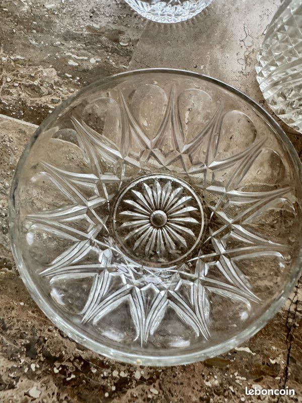 Lot 7 coupelles vintage en verre (image 6)