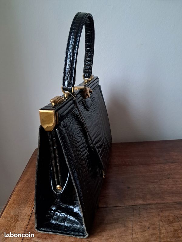 Sac Cabas Sac Ã Main Imitation Croco Santaia Grand Sac Cabas Cuir