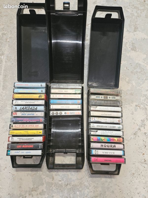 Lot boite casettes audio (image 5)