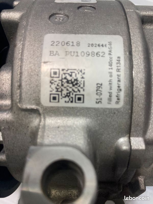 Compresseur climatisation REF 51-0792 R 134 a (image 3)