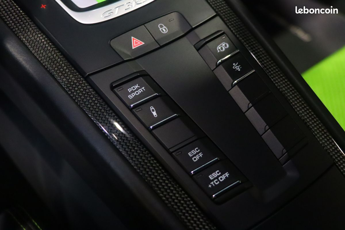 Porsche 911 Type 991.2 GT3 RS 520CH - Pack Weissach - Lift System - Cuir étendu - Pack Chrono - Caméra (image 9)