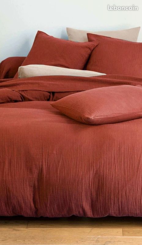 Housse de couette gaze de coton Becquet 260cm (image 11)