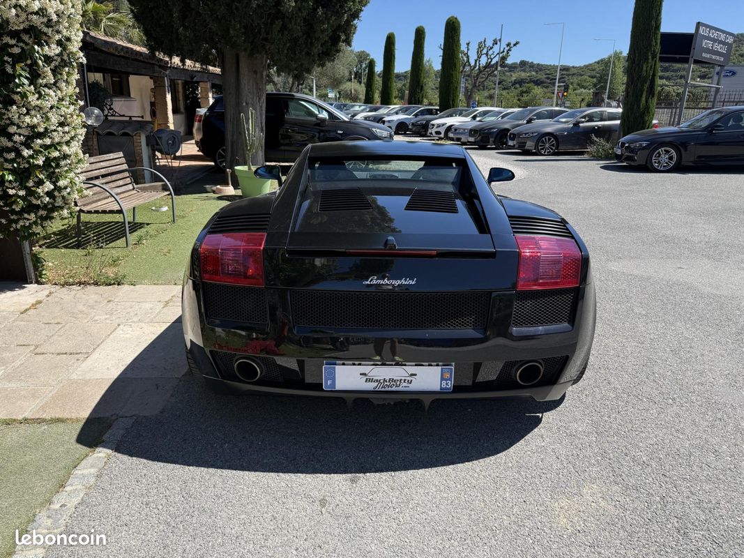 LAMBORGHINI GALLARDO 5.0 V10 - 520 - BV E-Gear COUPE Nera (image 7)