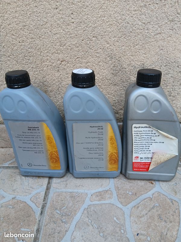 Lot de fluides Mercedes-Benz & Febi Bilstein (Huile de boîte + Huile hydraulique ZH-M) (image 1)
