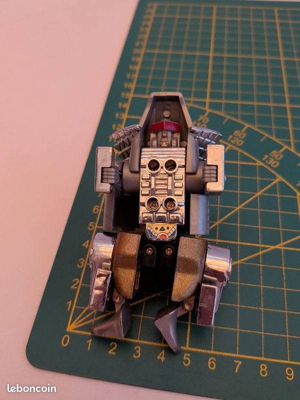 RARE Transformers G1 Slug (Triceratops) - Hasbro 1984 - Dinobots - Sans Boîte