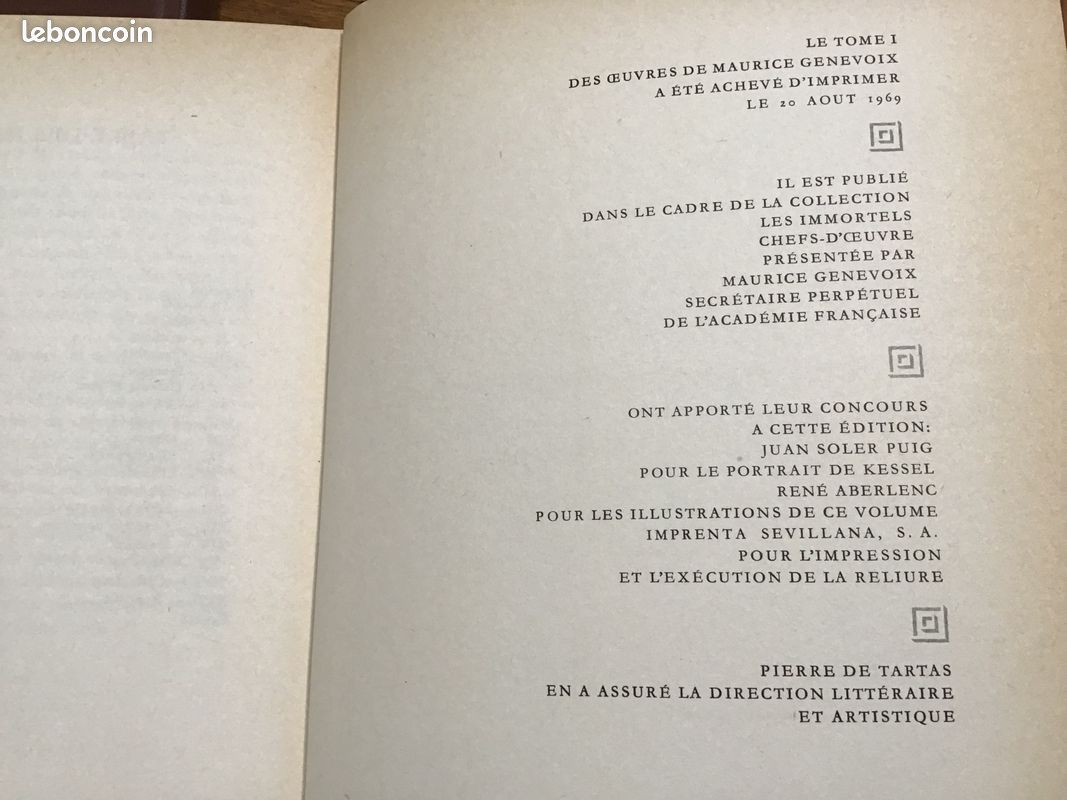 TIP Livres maurice Genevoix (image 8)