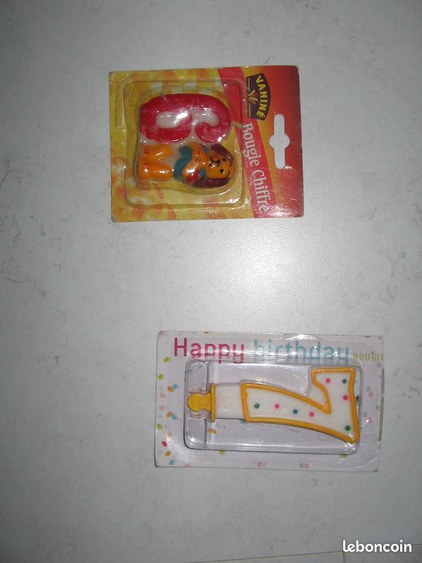 5 Chiffres Bougies Anniversaire (image 2)