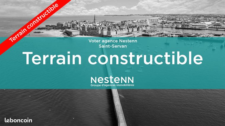 Terrain 452 m² SAINT MALO