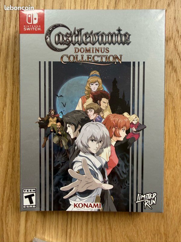 Castlevania Dominus Collection (Limited Run #251) Cover Art van de Orde van Ecclesia – Nintendo Switch