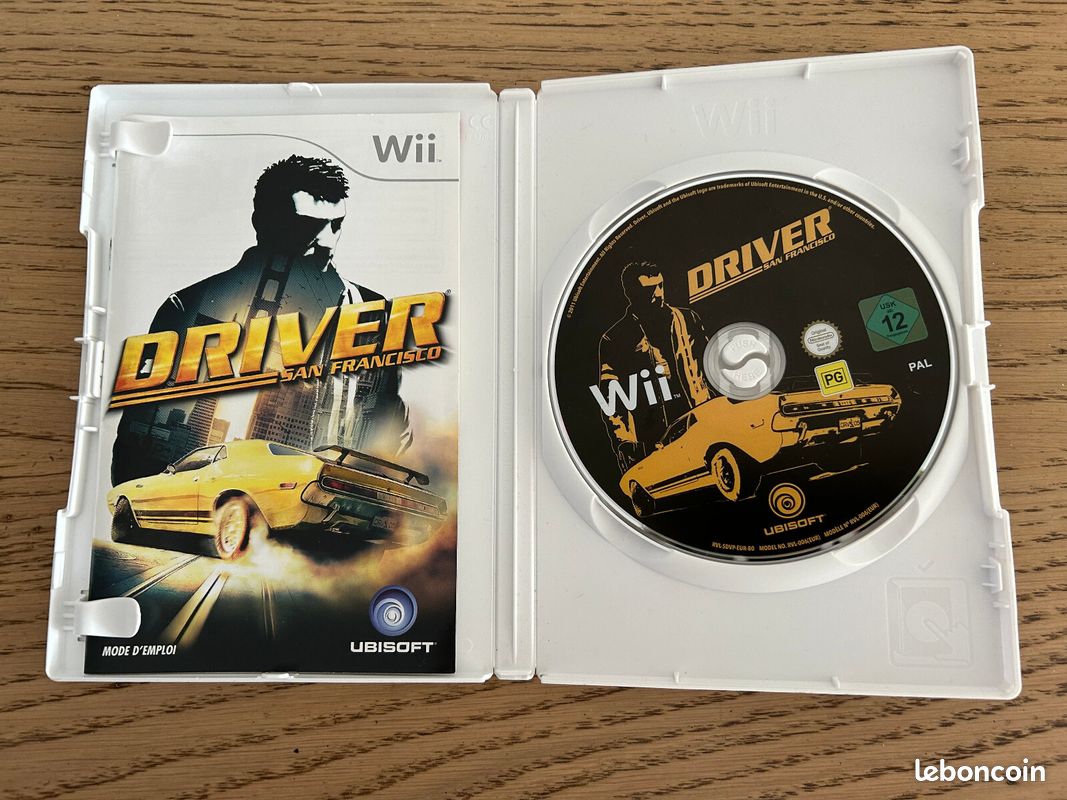 Jeu Wii DRIVER SAN FRANCISCO - Version Française Complet - Bon État