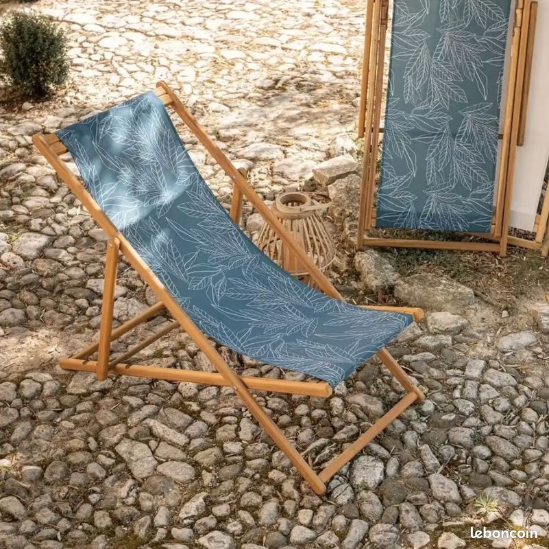 Chiliennes en Acacia "Udina" - Neuve, Jamais Utilisée 🌟 (image 8)