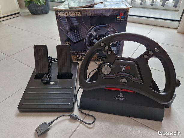 Volant et pédalier tm mad catz sleh-0005 - Consoles