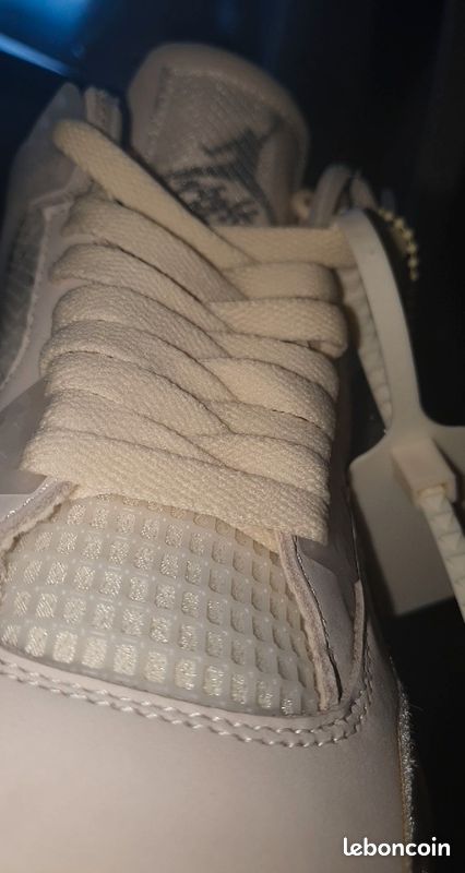 Jordan 4 rétro off white (image 10)