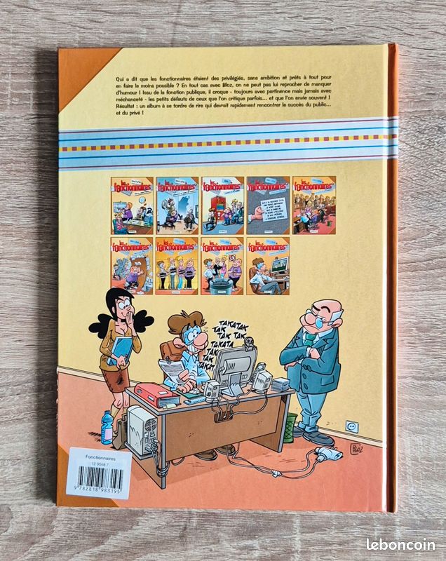 BD "Les Fonctionnaires" Tome 2 : Réduction du temps de travail - Humour au bureau - Neuf (image 3)
