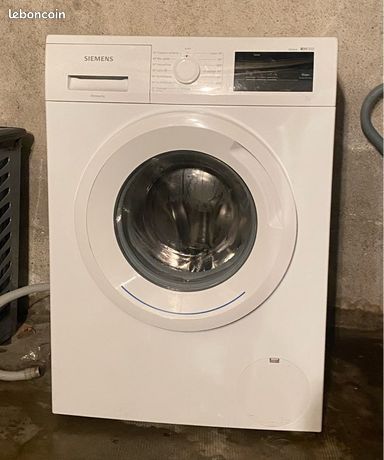 Lave-linge Siemens IQ300 WM14N107FF, 7kg, 1400 Trs/min, Blanc, NEUF Avec Défauts
