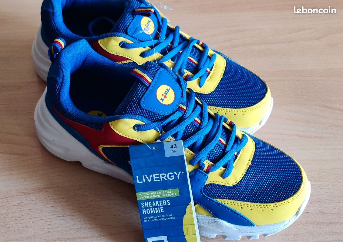 Baskets sneakers Lidl - T43 - Homme Neuf (image 3)