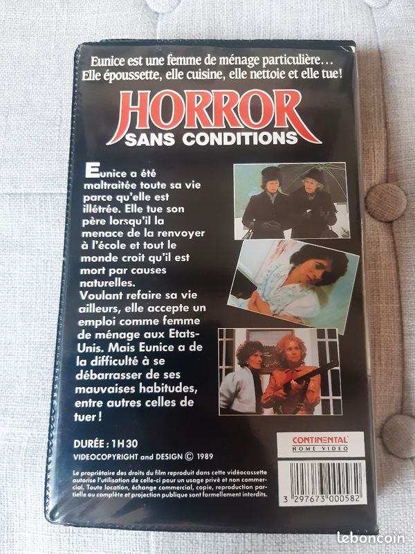 VHS k7 Horror sans conditions horreur (image 4)