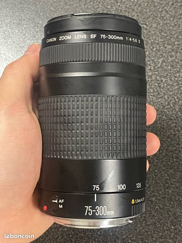 CANON Objectif EF 75-300 mm f/4.0-5.6 III CANON Pas Cher
