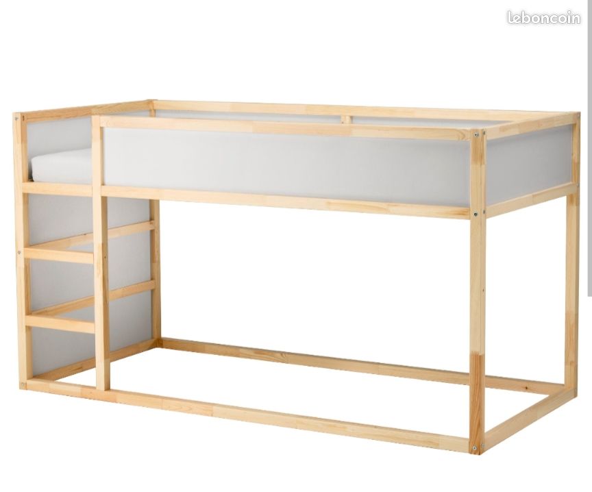 Lit superposé KURA IKEA 90x200 (image 3)