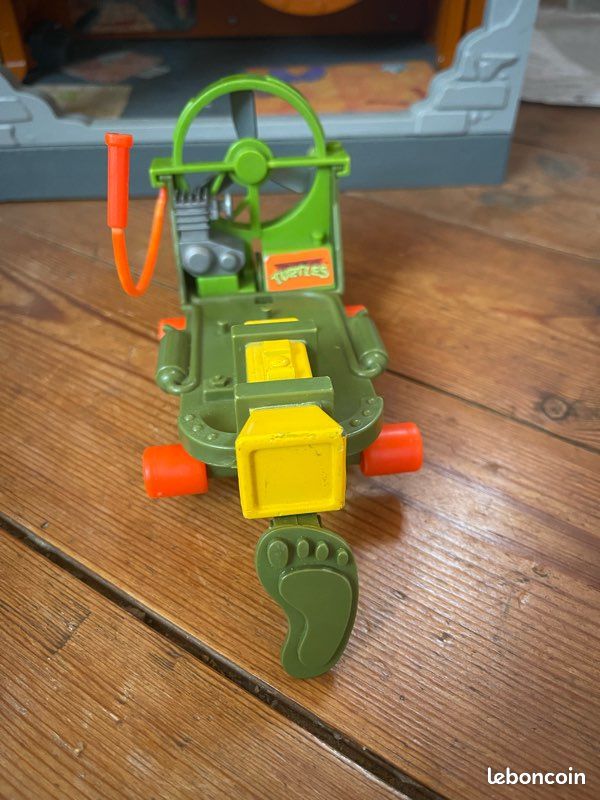 Lot tortues ninja - 1988 - splinter + skate (image 19)