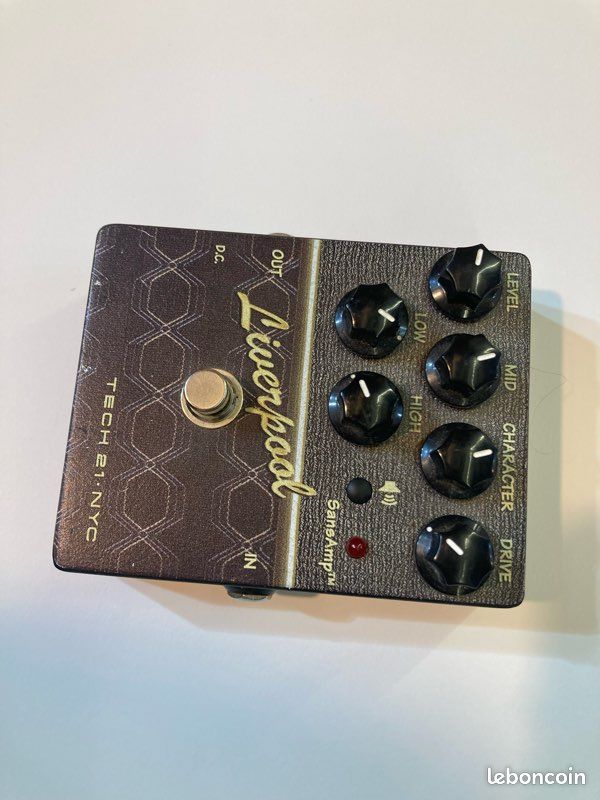 Guitar effect pedal - tech 21 nyc sansamp character serie liverpool (image 1)