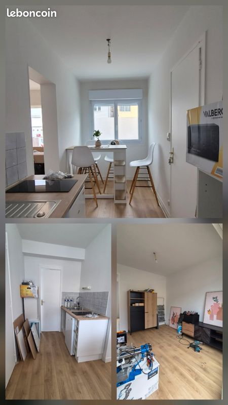 Appartement 2 pièces 27 m² · à Saint-Nazaire · 27 m² · 650 €/mois