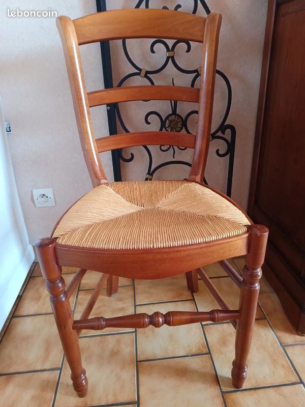 Ensemble table menuisier + 6 chaises (image 3)