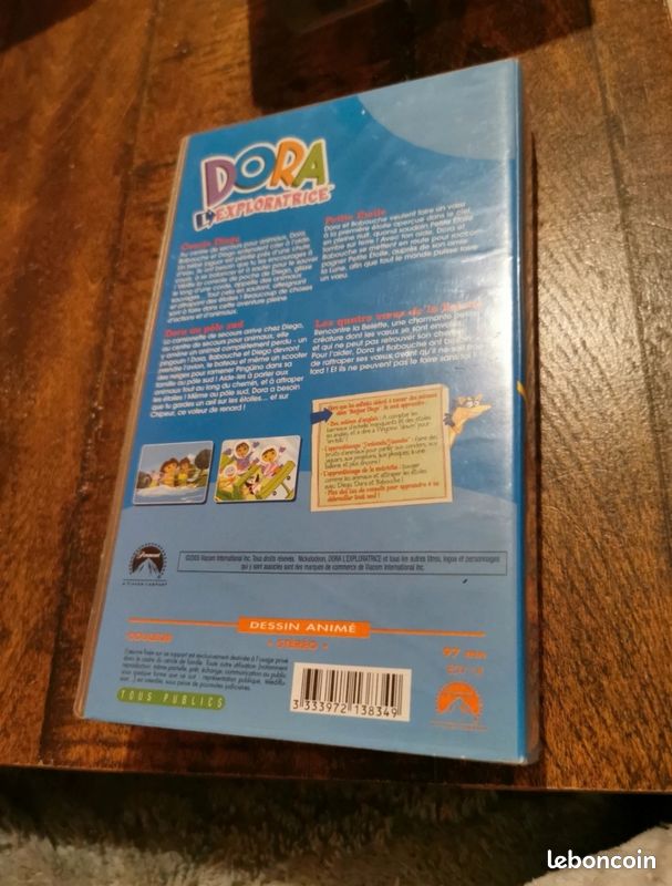 VHS Dora l’exploratrice Bonjour Diego (image 2)