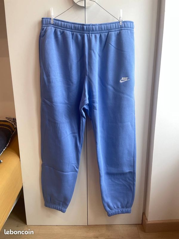 Pantalon de survêtement homme Nike Club Fleece Bleu XXL Vêtements